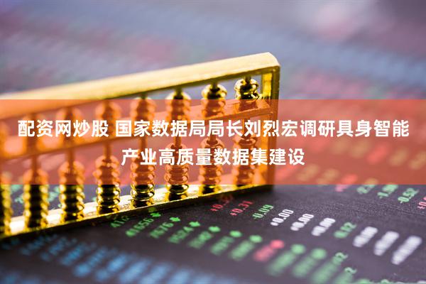 配资网炒股 国家数据局局长刘烈宏调研具身智能产业高质量数据集建设